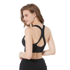 <span class=keywords><strong>Qt001</strong></span> # phụ nữ phía trước mở đẹp trở lại tác động cao Yoga Áo ngực thể thao tập thể dục không dây thai sản thể thao liền mạch điều dưỡng Áo ngực mặc - Product Image 6