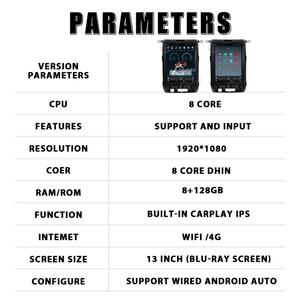 Pour Ford F150 2009 2010 2011 2012 13 pouces Android 12 Écran vertical Multimédia GPS Navigation Autoradio Stéréo Ce Automobile - Product Image 2