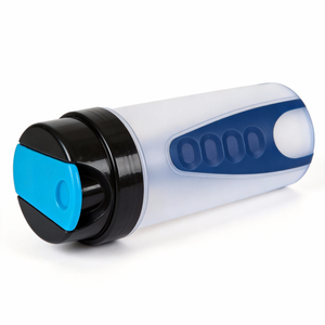 שייקר חלבון ספורטיבי מפלסטיק בעיצוב ארגונומי חדשני בהתאמה אישית, 500 מ\\\"ל, בקבוק ערבוב מהיר לאימוני כושר ומתנות לעובדים - Product Image 2