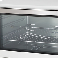 Four à convection de comptoir JK60 60L, four électrique avec grill, rôtissoire, grille et éclairage intérieur
