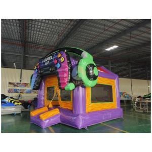 Casa Gonfiabile per Giochi con Cuffie Giganti e Pulsanti di Gioco per Feste per Bambini, Eventi di <span class=keywords><strong>Gaming</strong></span>, Noleggio Commerciale, Attrezzature <span class=keywords><strong>da</strong></span> Gioco - Product Image 6