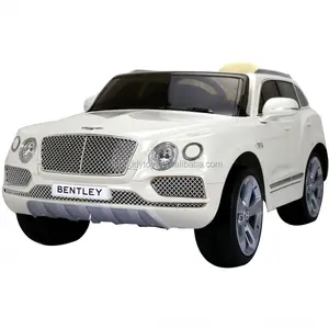 מכירה לוהטת מורשה בנטלי Bentayga לרכב על צעצועים קלאסי Suv 12v זול ילדים חשמלי מכוניות
