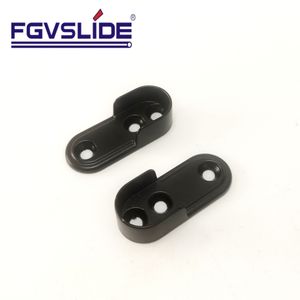 Accesorios para muebles, 16mm, 2/3 agujeros, colgador de ropa, soporte de tubo, soporte de tubo colgante para armario - Product Image 3