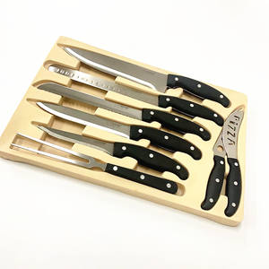 Juego de Cuchillos de Cocina Profesional de Acero Inoxidable de 25 Piezas con Estuche, Afilador de Utensilios de Cocina, Cuchillos de 8 Pulgadas - Product Image 4