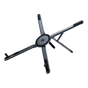 Penyangga Laptop Lipat 2 in 1 dari Aluminium Alloy yang Sedang Tren Produk Baru Penyangga Laptop dengan Penyangga Ponsel Magnetik untuk iPhone - Product Image 1