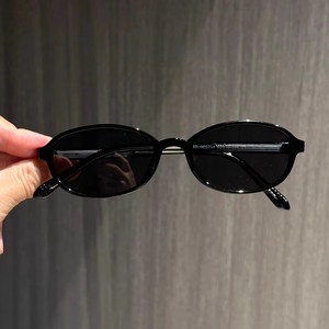 Kacamata hitam trendi <span class=keywords><strong>Oval</strong></span> wanita kacamata hitam Retro 2026 kacamata hitam terpolarisasi kualitas tinggi Tr90 - Product Image 5