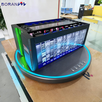 TechCore 2025 Mini Data Center Model Kit-1:10 Skala 1:10 Ruang Server Modular Simulasi Jaringan Pendingin Dye Sublimation Logo Kustom