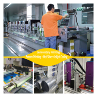 Etiquetas Adhesivas de Vinilo con Holograma Láser en Rollo para Productos de Suplementos Nutricionales con Estampado en Lámina Dorada, Hechas por Máquina Etiquetadora de Alta Velocidad