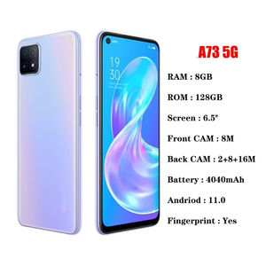 <span class=keywords><strong>A73</strong></span> <span class=keywords><strong>5G</strong></span> 6,5 ''Smartphone con pantalla FHD 8GB RAM y <span class=keywords><strong>128GB</strong></span> de almacenamiento Dual Sim Carga rápida 18W Idioma operativo en inglés - Product Image 2