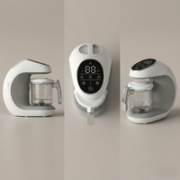 Robot à aliments pour bébés, stérilisation, avec contrôle LCD, fonction de synchronisation, qualité alimentaire