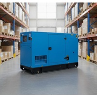 Générateur diesel silencieux d'occasion 10kW 20kW 30kW 40kW 50kW 60kW triphasé à bas prix pour usage domestique