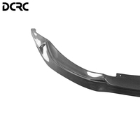 Lèvre de pare-chocs avant en fibre de carbone véritable pour BMW F80 M3 F82 M4 2014 - 2019