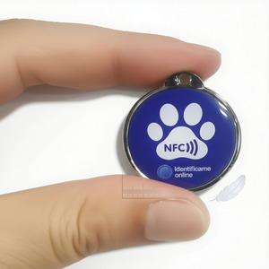 Высококачественный миниатюрный водонепроницаемый NFC-чип и <span class=keywords><strong>RFID</strong></span>-метка из ПВХ с чипом NTAG424 для собак и кошек - Product Image 2
