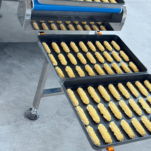 Automatico PLC Servo biscotto linea di produzione macchina industriale per fare pan di spagna che conserva pastella per torta per cioccolato - Product Image 3