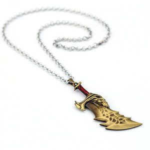 Collier en métal de haute qualité à 4 couleurs, la lame du <span class=keywords><strong>Chaos</strong></span> pour Kratos, pour cosplay - Product Image 2