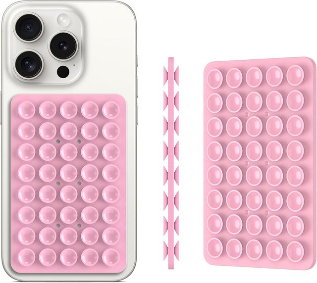Cellphone Accessories 40 Mobile Phones Double Sided Silicone Thicken Holder Nano Suction Sucker Sticker