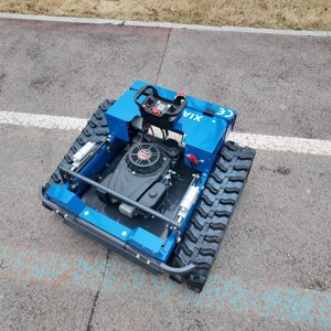 Tondeuse à gazon RC Crawler avec démarrage et arrêt à distance, moteur 4 temps de qualité industrielle 9HP, largeur de coupe 550mm, tondeuse à essence - Product Image 4