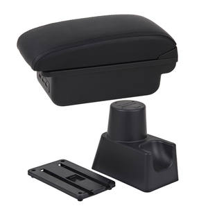 Boîte d'accoudoir ABS Vtear pour Renault Dacia <span class=keywords><strong>Duster</strong></span> 2010-2018 Porte-gobelet USB avec style de voiture élégant et accessoires de rangement intérieur - Product Image 1