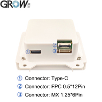 GROW GM872 Module de codes à barres USB/TTL232 DC5V Blanc/Bleu LED QR Code Bar Lecteur Scanner Arduino Android Pour Bus Surperrmarket