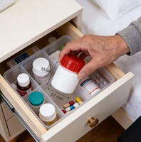 Bouteilles pharmaceutiques en HDPE, bouteilles en plastique blanches vides pour l'emballage de pilules, de vitamines et de poudres