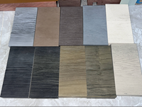 Planches de terrasse en composite PU 3D gaufré, grain de bois réaliste, faible entretien, pour balcon, terrasse, jardin