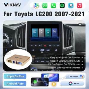 Caja de Interfaz Viknav Linux para Toyota LC200 2007-2021, CarPlay Inalámbrico, Android Auto, Navegación GPS, Pantalla de Radio Original del Automóvil - Product Image 2
