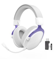 Casque sans fil de qualité Hi-Fi pour la vente directe, casque de jeu avec microphones pour les passionnés de jeux