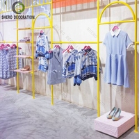 Großhandel Kleidung Display Rack Kid Cloth Store Baby Shop Design Kleidungs stück Kinder geschäft