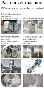 Machine à lait électrique pour la fabrication de cheddar, pizza végétalienne, gouda, yaourt grec frais, 150L, 500L, 200L, 40 litres, économique pour ferme laitière - Product Image 2