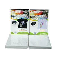 Papel de Transferencia Térmica A3 UNEWPRINT para Impresoras de Inyección de Tinta, Tela de Algodón Ligera, Camisetas DIY