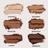Palette de fards à paupières mats et scintillants personnalisés en gros sous marque privée, maquillage de luxe hautement pigmenté
