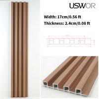 Panneau mural WPC de style tendance, panneau mural composite en PVC, ignifuge, facile à nettoyer, pour la décoration intérieure des bureaux, personnalisation disponible