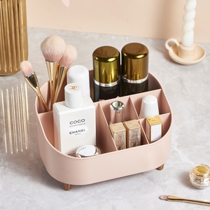 Monr Đa Chức Năng Nhà Vẻ Đẹp Mỹ Phẩm Make up Organizer Bàn Organizer Nhà Giữ Sản Phẩm Nhựa Máy Tính Để Bàn Hộp Lưu Trữ - Product Image 2