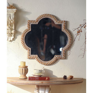 Specchio da Parete Rustico Vintage con Cornice, Nuovo Design <span class=keywords><strong>2026</strong></span>, Decorazione per la Casa in Stile Fattoria Retrò - Product Image 1
