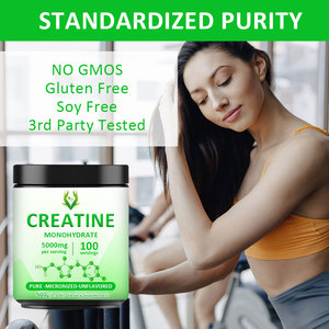 Superfood Créatine monohydrate de marque privée 100% Pure Matière première Poudre de monohydrate de créatine Supplément sportif en vrac - Product Image 4