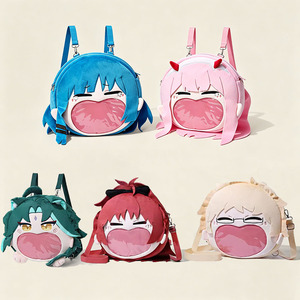 Sac à bandoulière transparent en PVC avec personnage Kawaii, style Anime, sac à dos multifonction pour Cosplay et <span class=keywords><strong>Otaku</strong></span> – Prix d'usine - Product Image 2