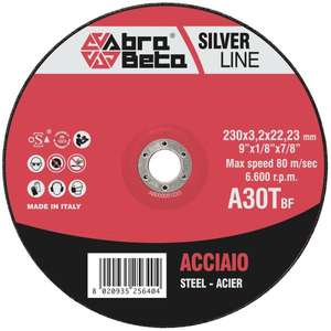 เบต้า-AB000051230 A30T ตัดศูนย์แบบกด (หลายแพ็ค)-แผ่นตัด8020935254400ขัด - Product Image 1