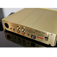 Preamplifier Phono Preamp Audio Rumah Penguat Suara Speaker FM-122 Transistor MM/MC Mesin Pemutar dan Penyanyi Power Amp