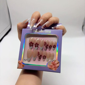 <span class=keywords><strong>Kit</strong></span> de <span class=keywords><strong>faux</strong></span> <span class=keywords><strong>ongles</strong></span> à presser DIY, 6 styles, <span class=keywords><strong>faux</strong></span> <span class=keywords><strong>ongles</strong></span> en ABS, couverture complète, réutilisables, pour manucure à domicile, 144 pièces/boîte - Product Image 2