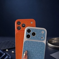 Étuis de téléphone de luxe pour iPhones, matelassés et antichoc