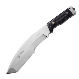 Cuchillo de Supervivencia Táctico Personalizable Mountain Patroller Ver2.0 LS117 DIY OEM con Mango de Madera y Hoja Recta de Acero Inoxidable - Product Image 1