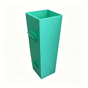 Thickened PP Hollow Sheet Plastic <b>Crate</b> for Heavy Load <b>Storage</b> Construction Material Packaging and Industrial Turnover Container - Product Image 3