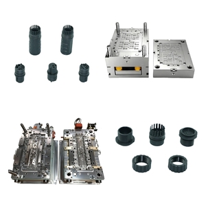 Moule d'injection plastique personnalisé OEM ODM pour connecteur de seau, fabrication de moules de connecteurs, moule d'injection plastique pour borne - Product Image 1