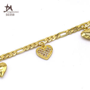 0358 थोक ग्रीष्मकालीन रंगीन उच्च गुणवत्ता वाले तांबे के ज़िरकॉन टॉर्टोइस एले महिलाओं के दिल के एले - Product Image 5