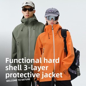 <span class=keywords><strong>Chaqueta</strong></span> 3 en 1 con Capucha para <span class=keywords><strong>Hombre</strong></span> y Mujer, Resistente al Agua y al Viento, con Cierre Tex, Ajuste Táctico para Montañismo - Product Image 1