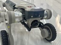 Robot quadrupède robuste CK M1 à roues, vitesse élevée 8 m/s, autonomie longue durée 3,5 h, IP67, pour patrouille de sécurité et cartographie, garantie 1 an