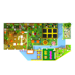 Area Giochi Morbida per Bambini a Tema Animali della Giungla, Sicura e Interattiva, Multi-Modulo per Scuole, Centri Commerciali e Famiglie - Product Image 4