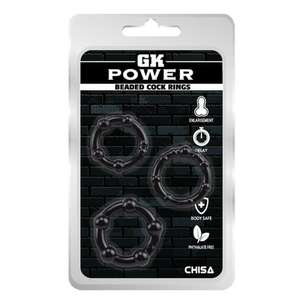 <span class=keywords><strong>Anillo</strong></span> de Esencia Tricolor para Hombre, Juguete Sexual para Adultos para Mayor Resistencia, Diseño <span class=keywords><strong>con</strong></span> Cuentas, Impermeable, Ecológico, Venta al por Mayor, <span class=keywords><strong>Circuncisión</strong></span> - Product Image 4