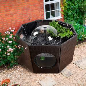 Tanque de Peces Grande para Exteriores con Ventana de Vidrio, Caja de Agua para Acuario, Estanque, Hogar, Piscina Completa - Product Image 1