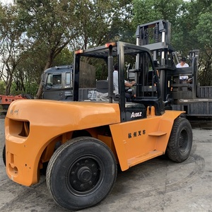 Carretilla elevadora usada lista para usar de <span class=keywords><strong>10</strong></span> toneladas A100Z China Top Brand Hangzhou A100 Carretilla elevadora Carretillas elevadoras diésel de <span class=keywords><strong>10</strong></span> toneladas - Product Image 1